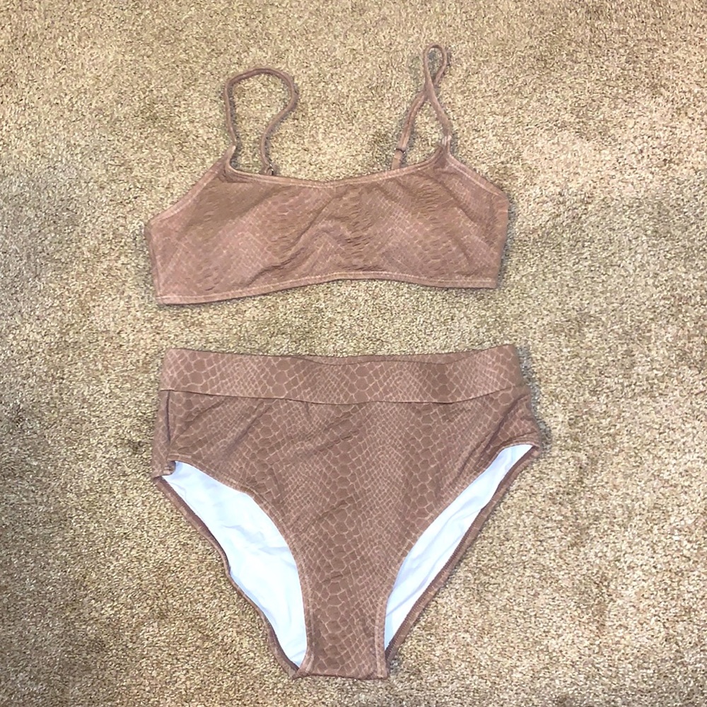 Nude colored two piece-SOLD